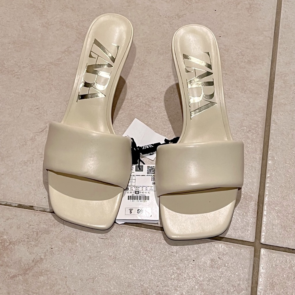 Zara kitten heels